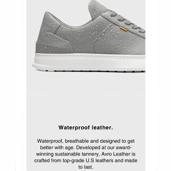 NEW Casca Avro Black Leather 3D Printed Premium Waterproof Sneaker Size 39/24.5 - Picture 10 of 16